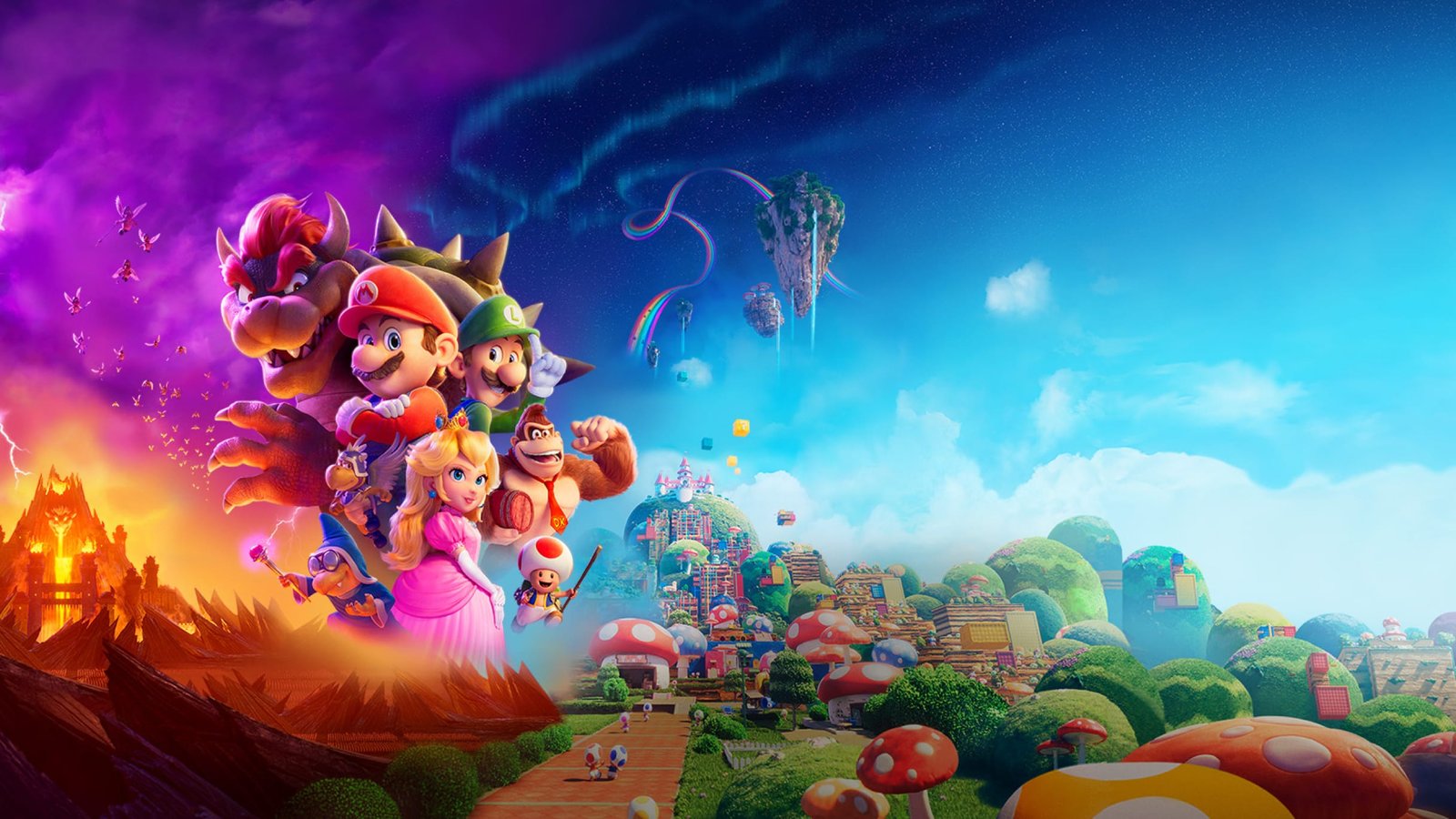 Mundo do Mario Bros e personagens